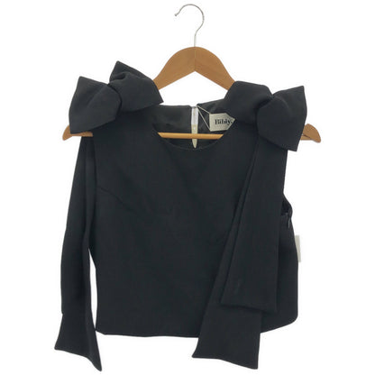 Bibiy ビビィ B60-TS142BKF ブラック DONNA RIBBON TOP トップス