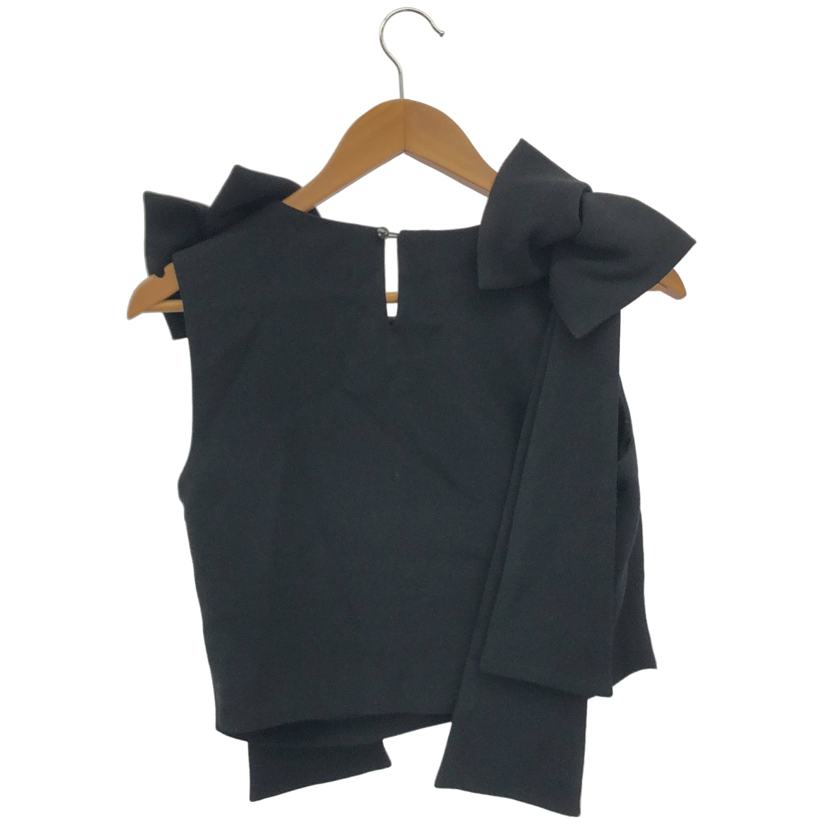Bibiy ビビィ B60-TS142BKF ブラック DONNA RIBBON TOP トップス