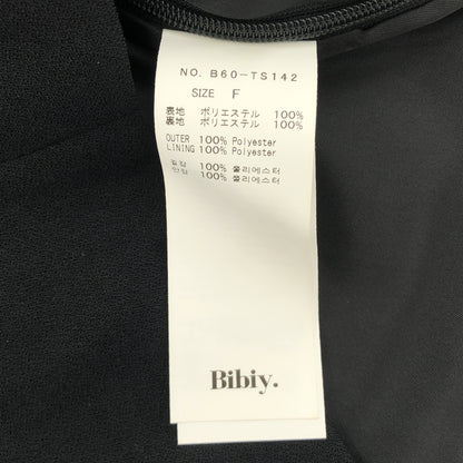 Bibiy ビビィ B60-TS142BKF ブラック DONNA RIBBON TOP トップス
