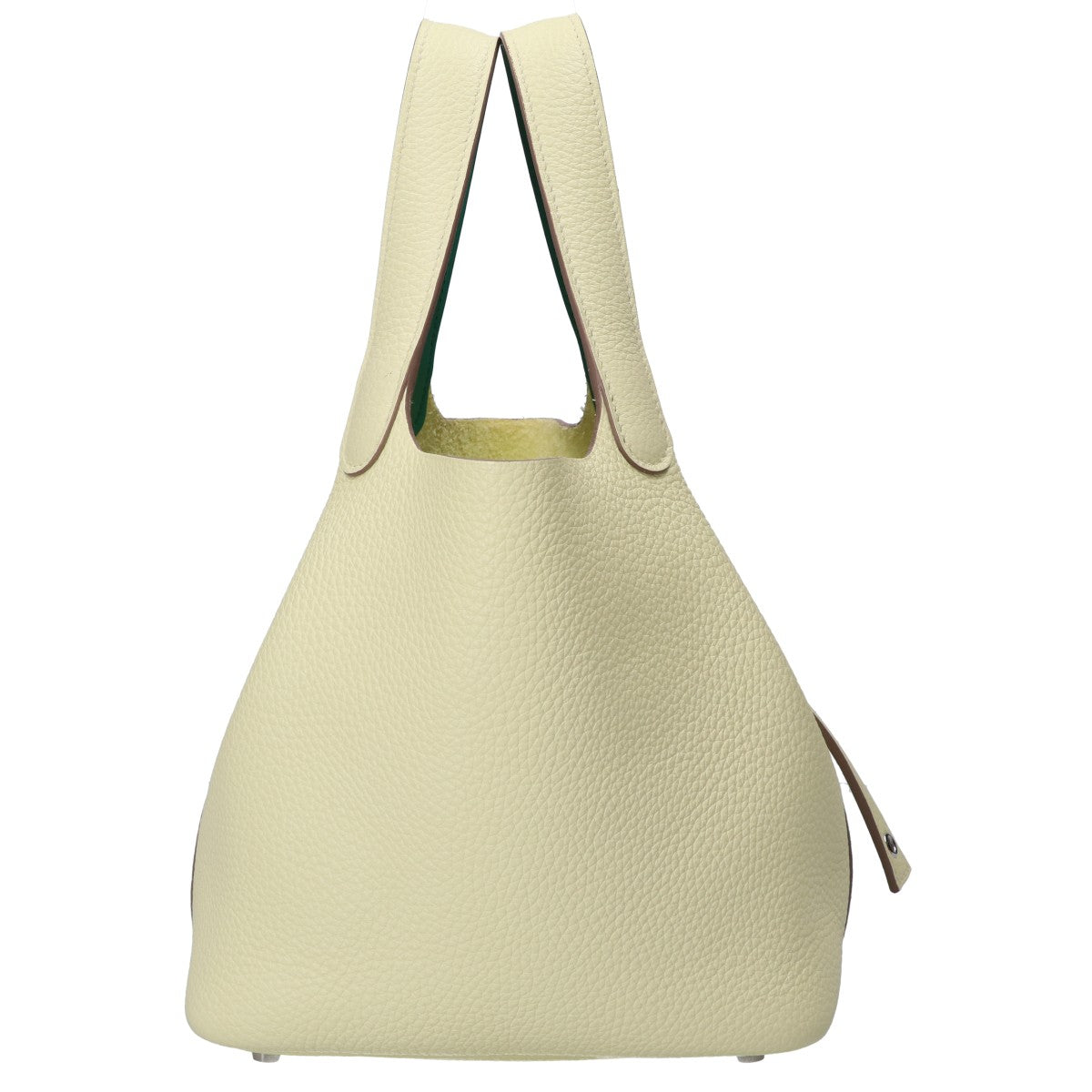 HERMES エルメス 美品 W刻 トリヨン ピコタンロック18/PM エクラ ハンドバッグ