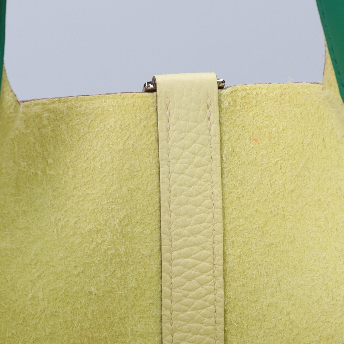 HERMES エルメス 美品 W刻 トリヨン ピコタンロック18/PM エクラ ハンドバッグ