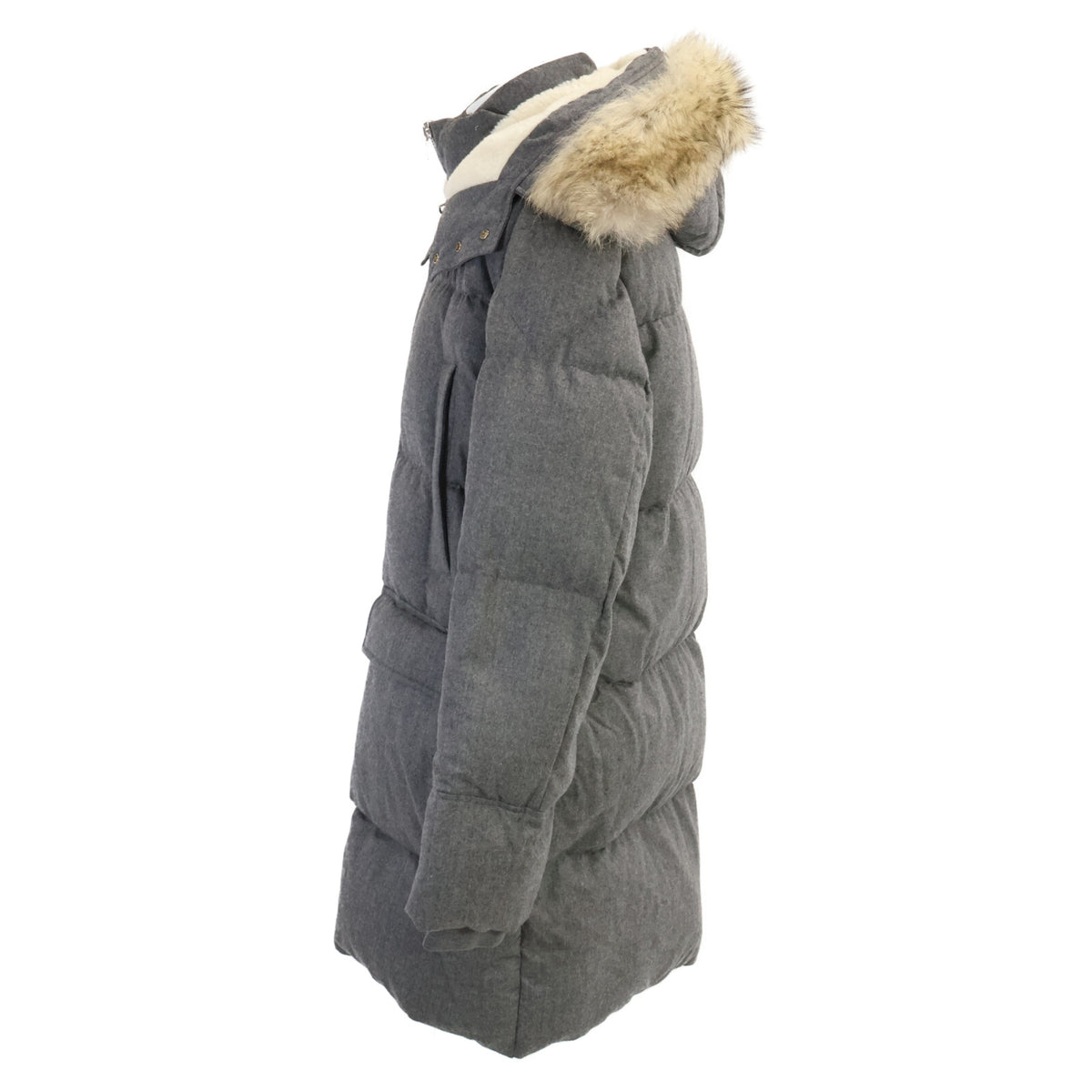 MONCLER モンクレール 21AW VILAINE ヴィレーヌ ファー付き ロングダウンジャケット ジャケット