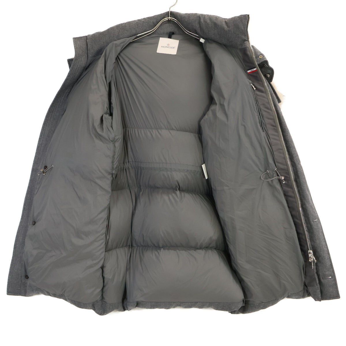 MONCLER モンクレール 21AW VILAINE ヴィレーヌ ファー付き ロングダウンジャケット ジャケット