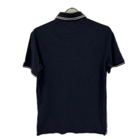 STONE ISLAND ストーンアイランド 101522S18 ネイビー ロゴパッチ 半袖ポロシャツ トップス