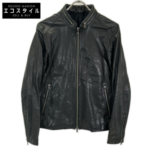 BEAMS HEART ビームス ハート 42-18-0051-152 Black lamb leather jacket jacket