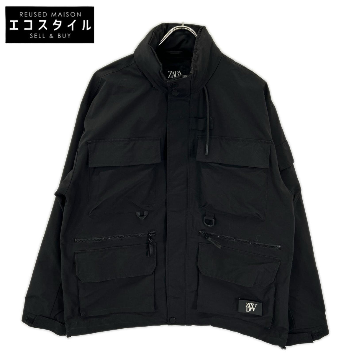 ZARA ザラ ブラック M-65 フィールド マウンテンジャケット ジャケット