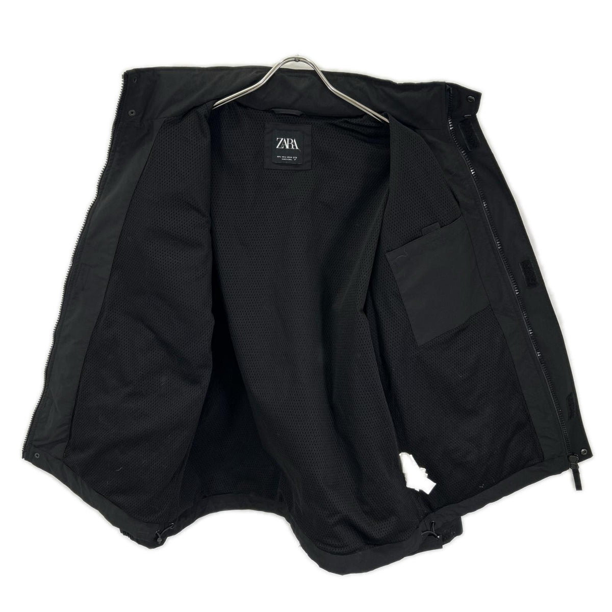 ZARA ザラ ブラック M-65 フィールド マウンテンジャケット ジャケット