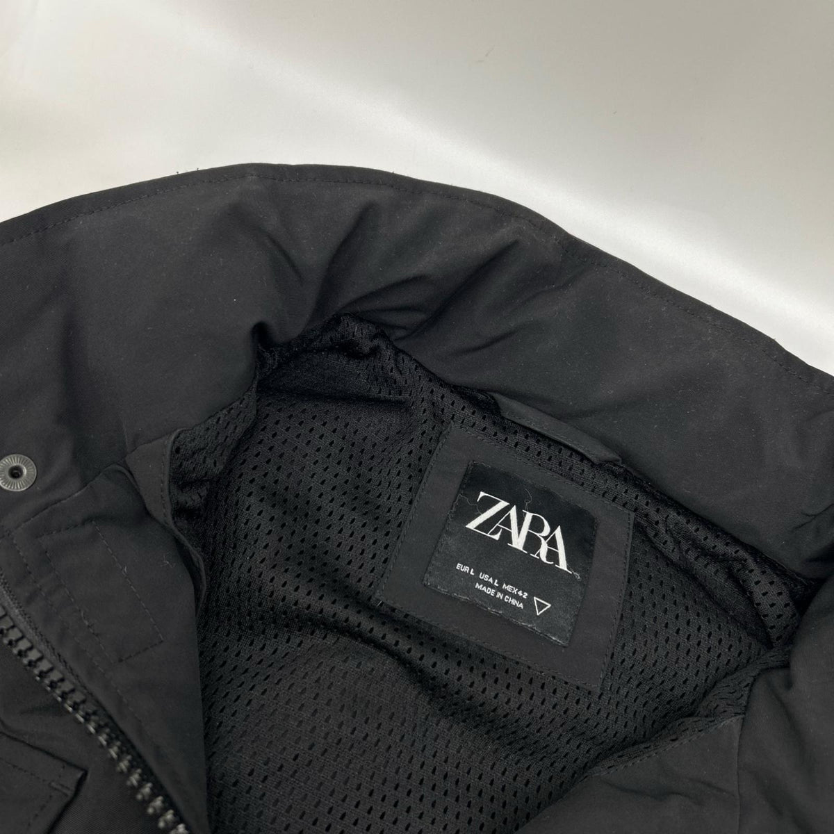 ZARA ザラ ブラック M-65 フィールド マウンテンジャケット ジャケット