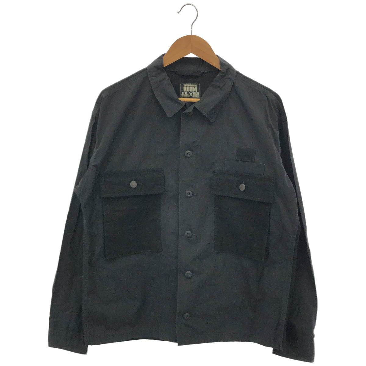 NIGEL CABOURN ナイジェルケーボン ×J.S Homestead ブラック ユーティリティーシャツ ジャケット トップス