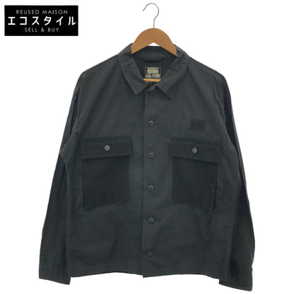 NIGEL CABOURN ナイジェルケーボン ×J.S Homestead ブラック ユーティリティーシャツ ジャケット トップス