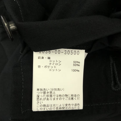 NIGEL CABOURN ナイジェルケーボン ×J.S Homestead ブラック ユーティリティーシャツ ジャケット トップス