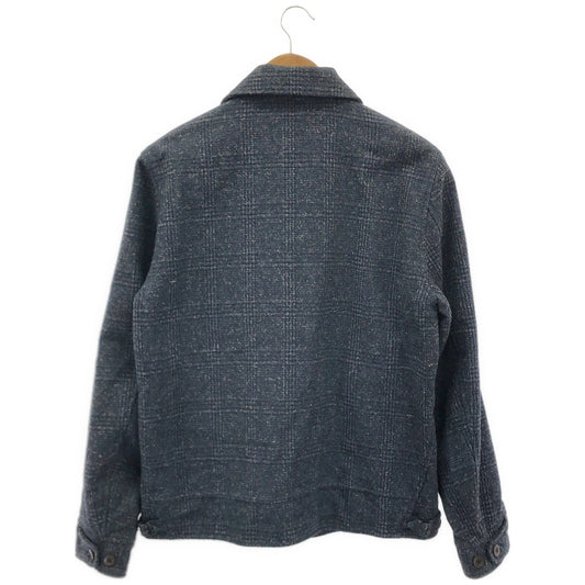 桃太郎ジーンズ 桃太郎ジーンズ ブルーガーメンツ チェック ショールカラー ブルゾン トップス