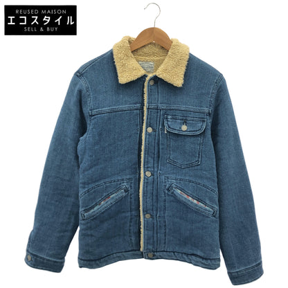 STUDIO D'ARTISAN ステュディオダルチザン D4323 ブルー LUNCH JACKET "SASIKO" トップス