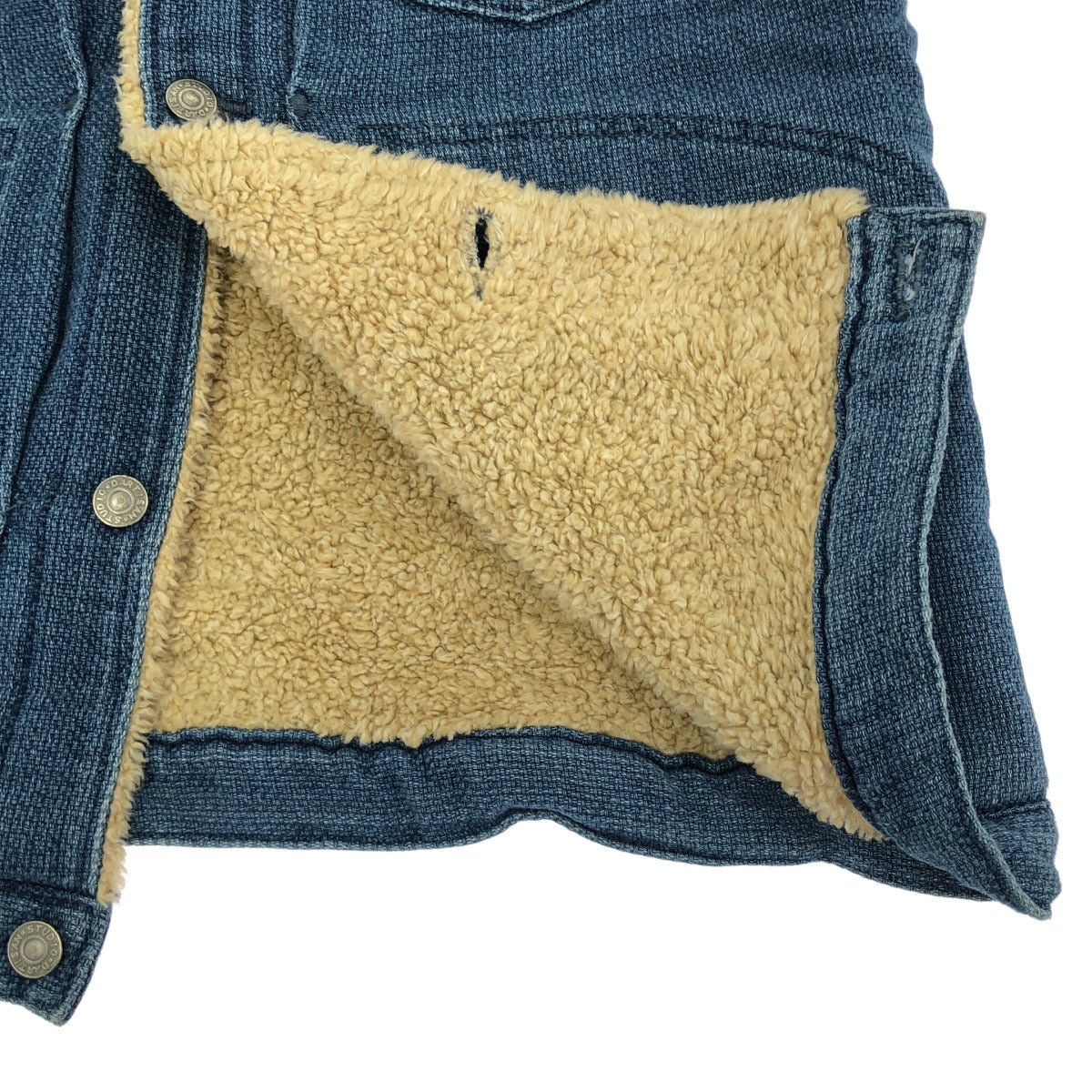 STUDIO D'ARTISAN ステュディオダルチザン D4323 ブルー LUNCH JACKET "SASIKO" トップス