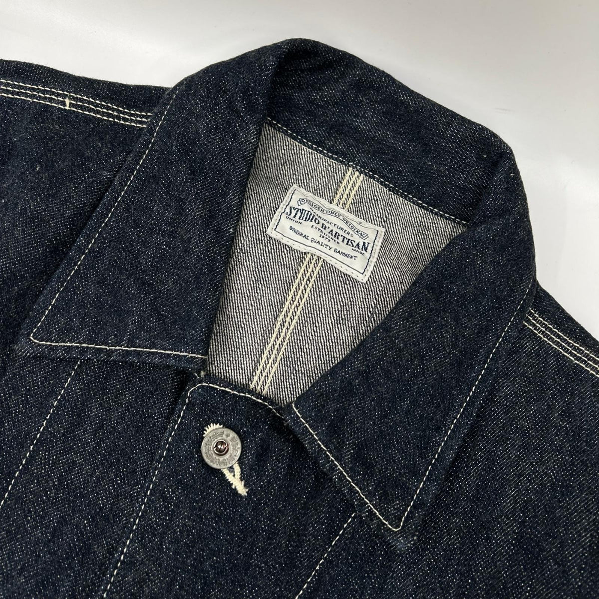 STUDIO D'ARTISAN ステュディオダルチザン D4347 インディゴ COVERALL JACKET ジャケット