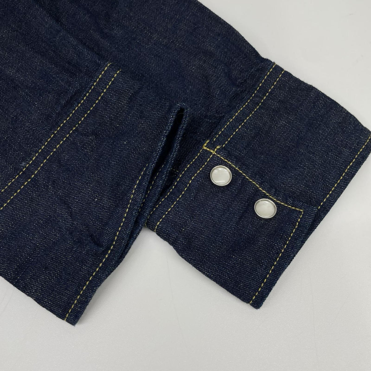 STUDIO D'ARTISAN ステュディオダルチザン D5549 インディゴ ライトオンス デニム ウエスタンシャツ トップス