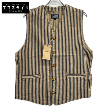 STUDIO D'ARTISAN ステュディオダルチザン 4415 ベージュ Mr.RAIL ROAD ベスト ベスト