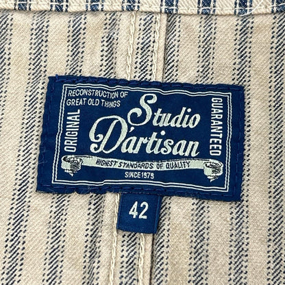 STUDIO D'ARTISAN ステュディオダルチザン 4415 ベージュ Mr.RAIL ROAD ベスト ベスト