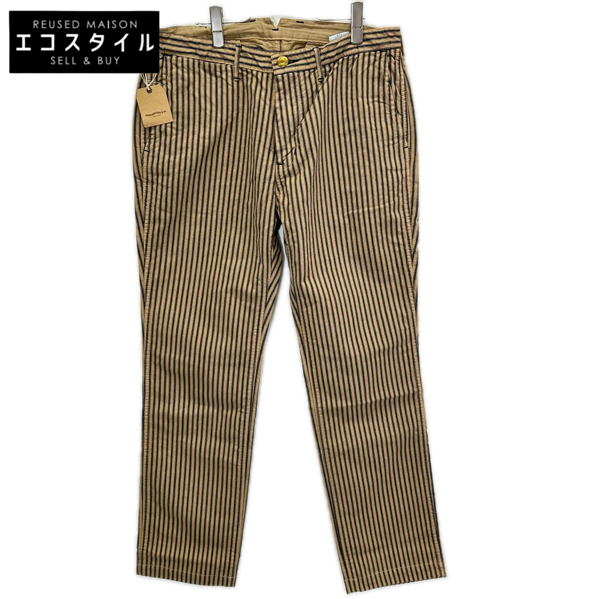 STUDIO D'ARTISAN ステュディオダルチザン 1733 ベージュ MR.RAIL ROAD PANTS ボトムス