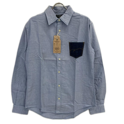STUDIO D'ARTISAN ステュディオダルチザン 5582 サックス スヴィンゴールドシャツ トップス