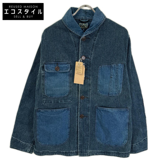 STUDIO D'ARTISAN ステュディオダルチザン 4425U 刺し子 ショールカラー ジャケット ジャケット