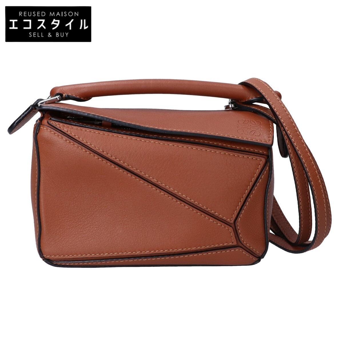 LOEWE ロエベ パズルバッグ ミニ クラシックカーフ 2WAYショルダーバッグ ハンドバッグ