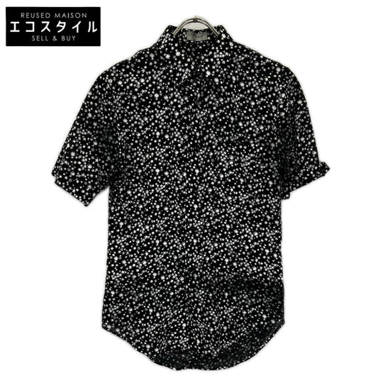 Dior HOMME ディオールオム 05SS 5EH1051239 エディ期 ブラック スタープリント 半袖シャツ トップス