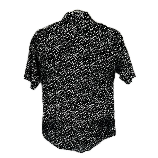 Dior HOMME ディオールオム 05SS 5EH1051239 エディ期 ブラック スタープリント 半袖シャツ トップス