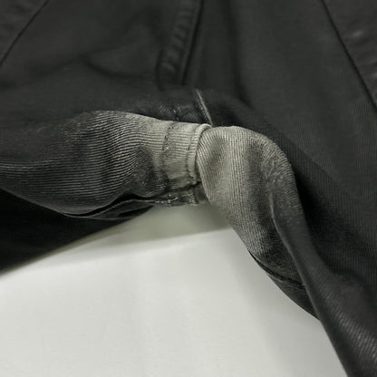 Dior HOMME ディオールオム 003D000TX027 ブラック ワックスコーティング スキニーパンツ ボトムス
