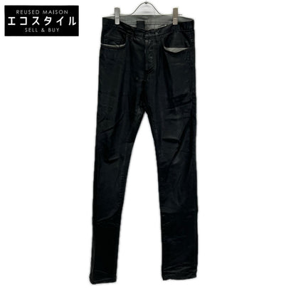 Dior HOMME ディオールオム 003D000TX027 ブラック ワックスコーティング スキニーパンツ ボトムス