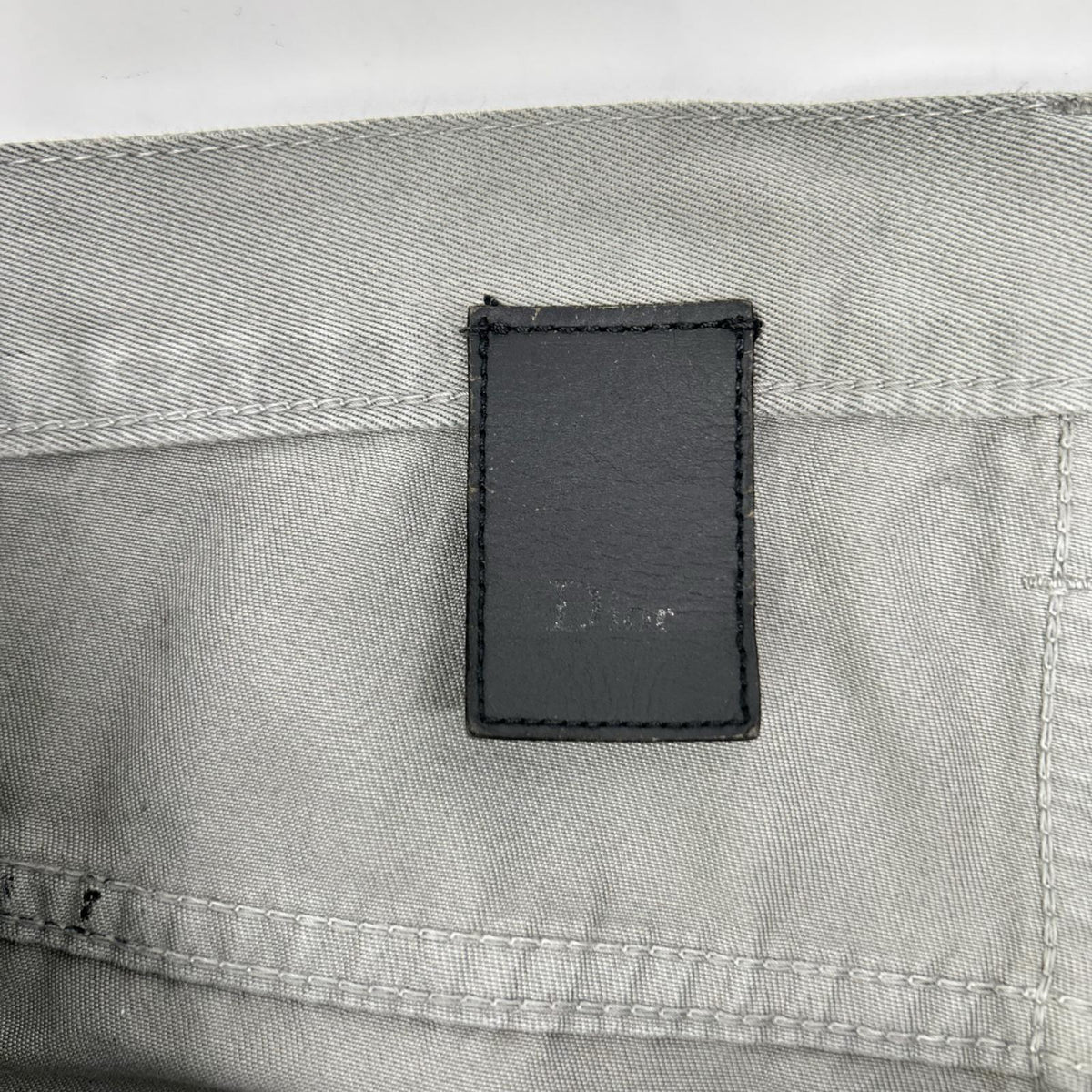 Dior HOMME ディオールオム 003D000TX027 ブラック ワックスコーティング スキニーパンツ ボトムス