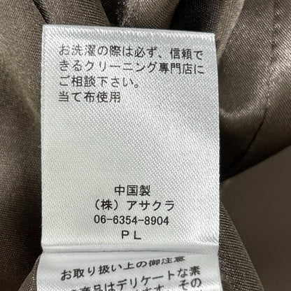 9295-2H ブラウン 2WAY スリットスリーブテーラードジャケット ジャケット