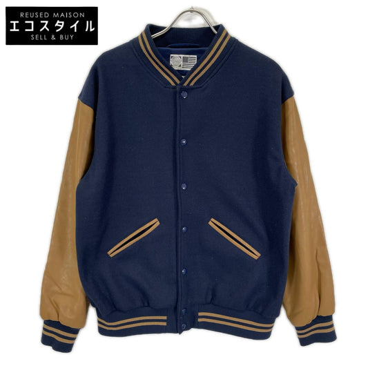 Sonny Label URBAN RESEARCH サニーレーベルアーバンリサーチ LA24-17S901 ネイビー BBETS FIELDS×SonnyLabel スタジャン ジャケット