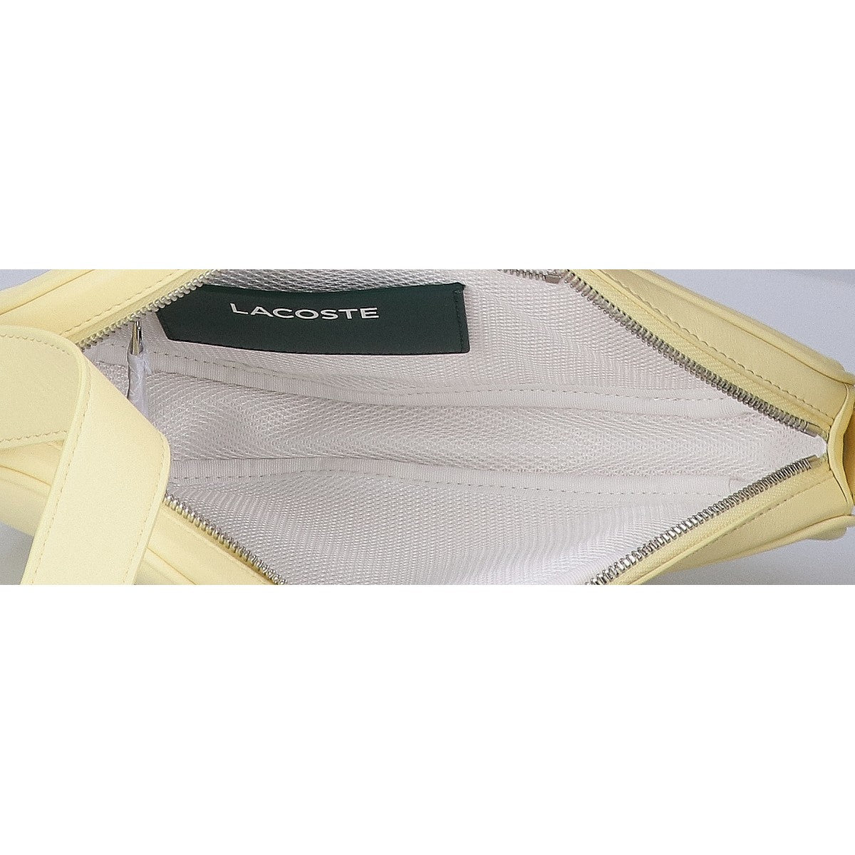 Lacoste ラコステ 【新品同様/25SS】Fashion Show NU51720P TENNIS HOBO レザー ラケットバッグ ショルダーバッグ