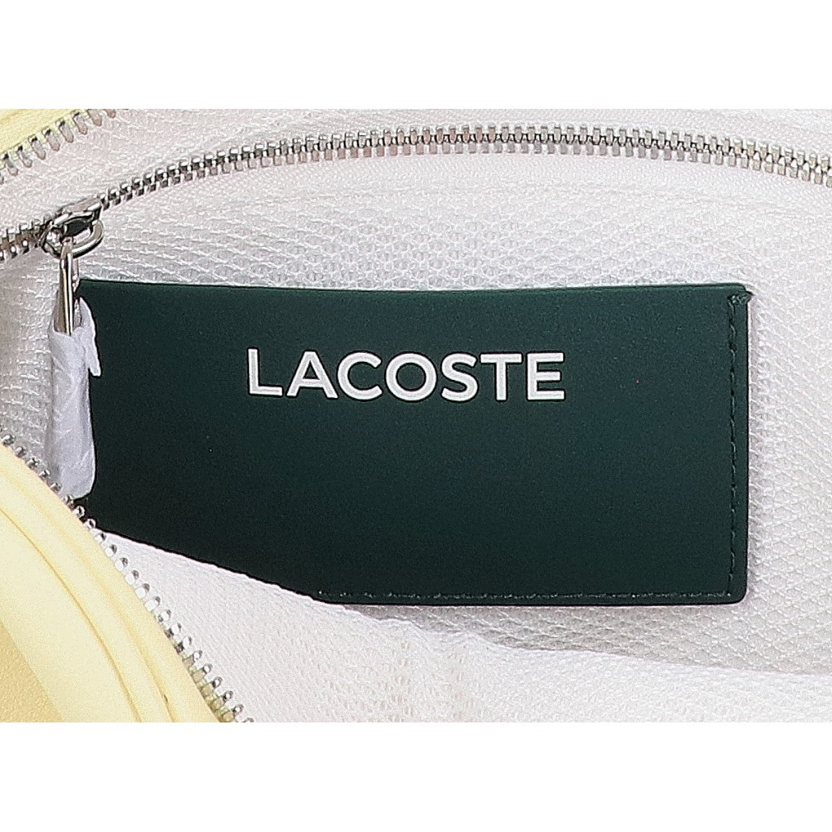 Lacoste ラコステ 【新品同様/25SS】Fashion Show NU51720P TENNIS HOBO レザー ラケットバッグ ショルダーバッグ