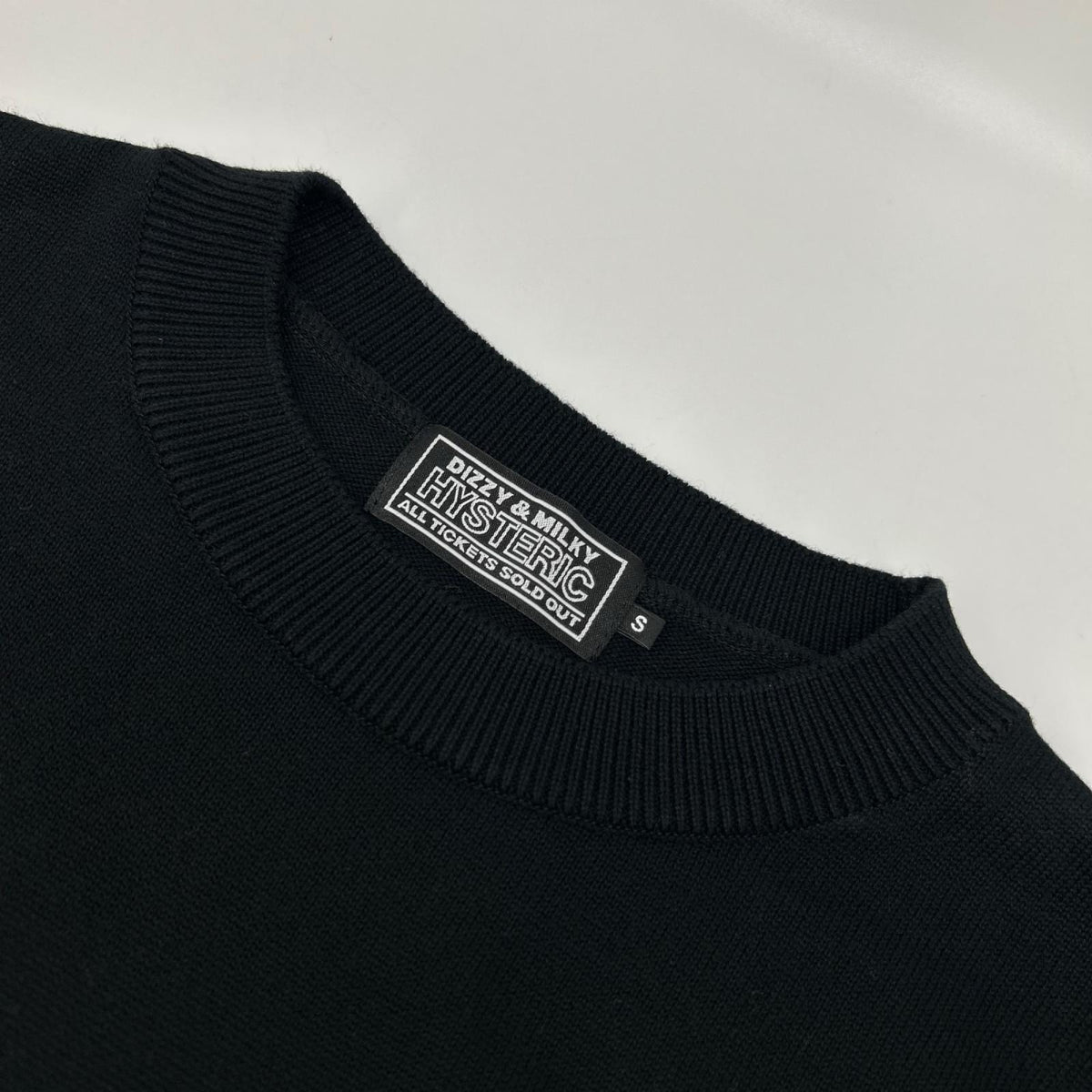 HYSTERIC GLAMOUR ヒステリックグラマー 02213NS03 ブラック DIZZY&MILKY プルオーバー トップス トップス