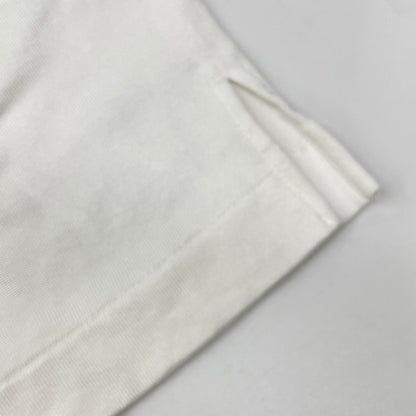 gourmet jeans グルメジーンズ GR-2512-0-SP ×KAIKO ホワイト レーヨンコットン 長袖ポロシャツ トップス