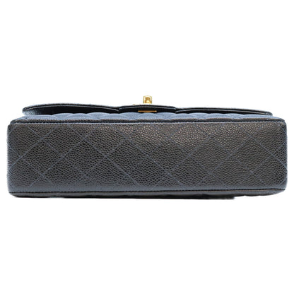 CHANEL シャネル 10番 A01112 黒 内黒 キャビア GP金具 マトラッセ25 ショルダーバッグ ショルダーバッグ
