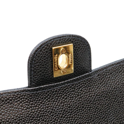 CHANEL シャネル 10番 A01112 黒 内黒 キャビア GP金具 マトラッセ25 ショルダーバッグ ショルダーバッグ