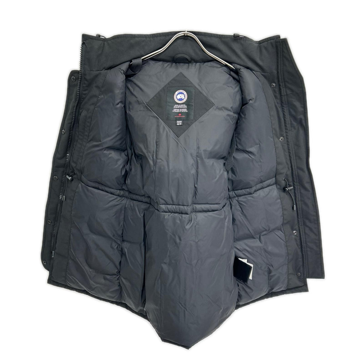 CANADA GOOSE カナダグース 6660LA 黒 トリリウムパーカ フュージョンフィット ダウンコート コート