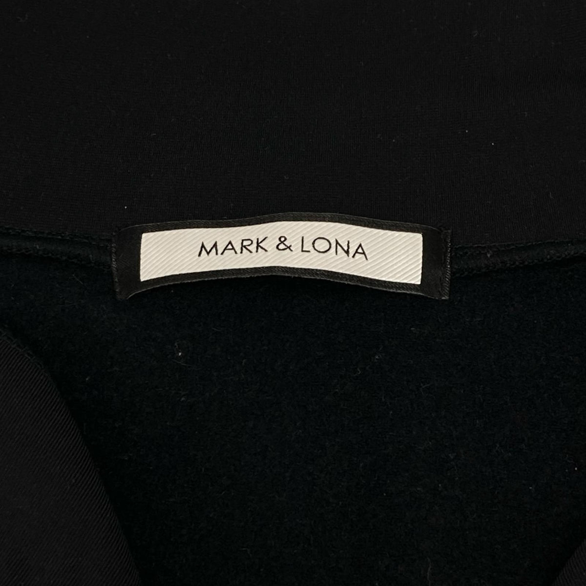 MARK&LONA マークアンドロナ 19AW ブラック ハーフジップ ジャージー ロンT トップス トップス