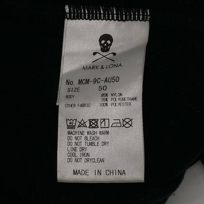 MARK&LONA マークアンドロナ 19AW ブラック ハーフジップ ジャージー ロンT トップス トップス