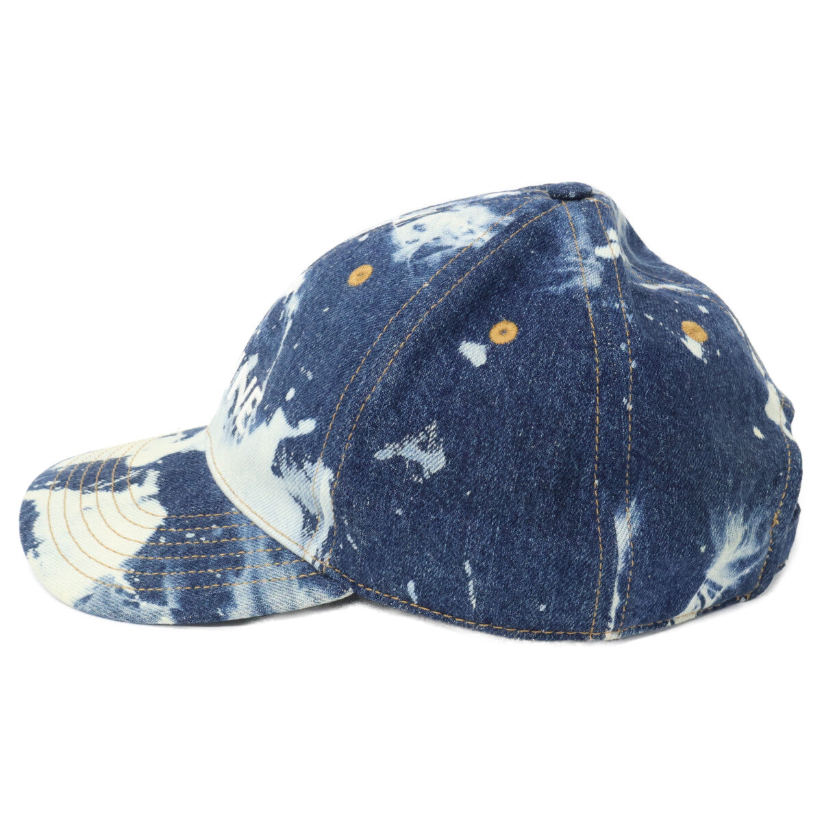 CELINE セリーヌ 【即決/国内正規】2AU6K470Y.07BH Baseball Cap In Cotton and Denim ブリーチデニム キャップ 帽子