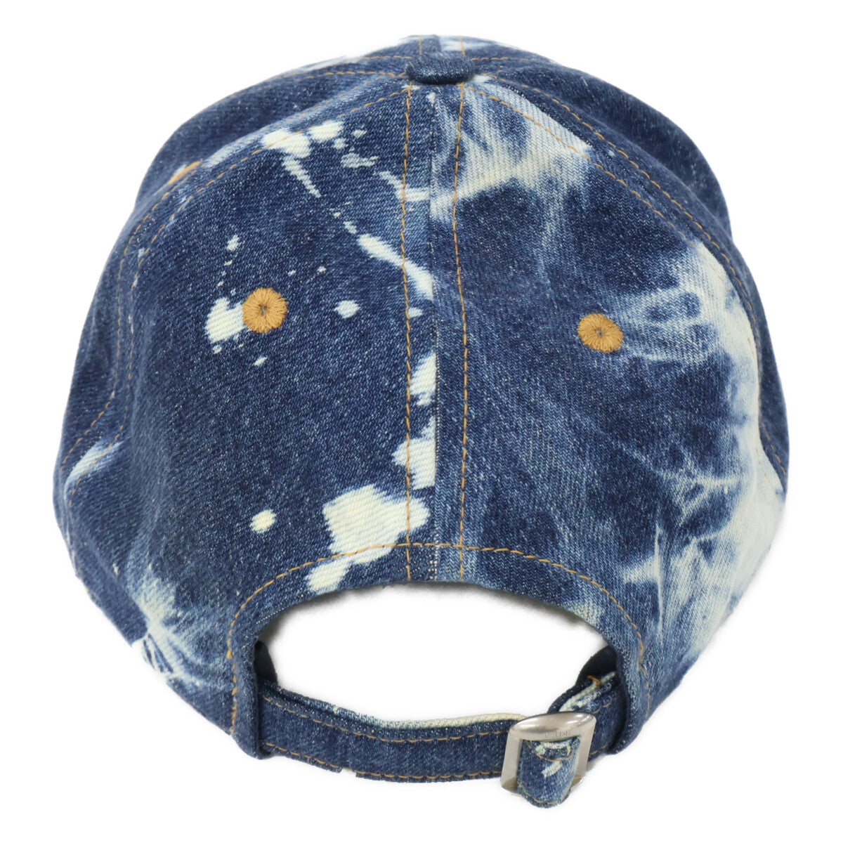 CELINE セリーヌ 【即決/国内正規】2AU6K470Y.07BH Baseball Cap In Cotton and Denim ブリーチデニム キャップ 帽子