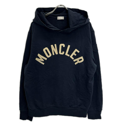 MONCLER モンクレール 20年 H20918G00050 ネイビー ロゴ フード パーカー トップス