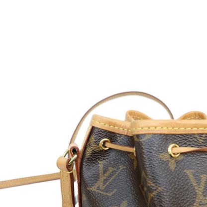 LOUIS VUITTON ルイヴィトン 19年 M41346 モノグラム ナノ ノエ ショルダーバッグ ショルダーバッグ