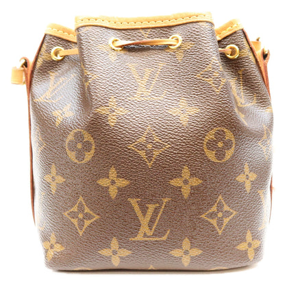 LOUIS VUITTON ルイヴィトン 19年 M41346 モノグラム ナノ ノエ ショルダーバッグ ショルダーバッグ