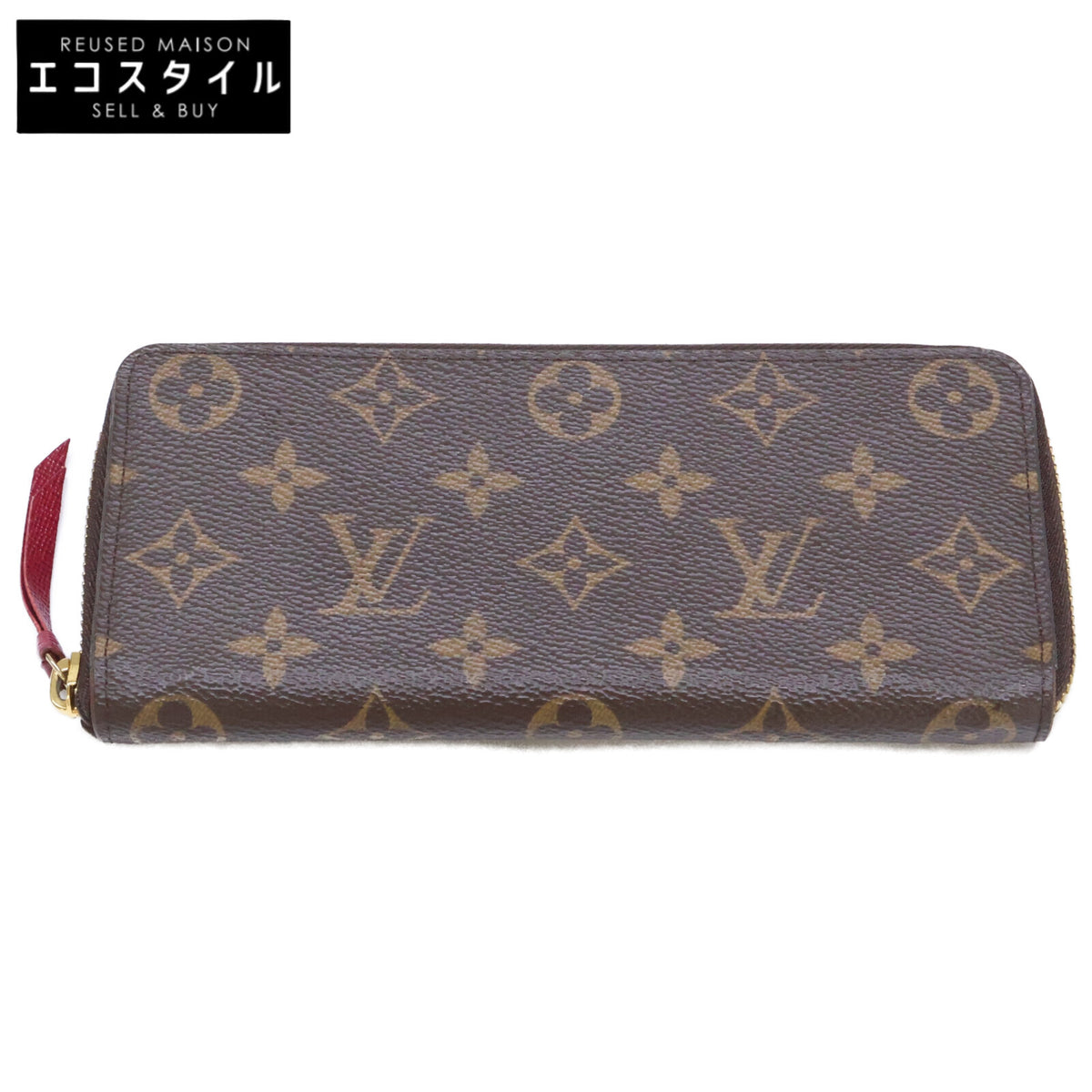 LOUIS VUITTON ルイヴィトン M60742 ポルトフォイユ・クレマンス ラウンドファスナー 長財布 長財布（小銭入れあり）