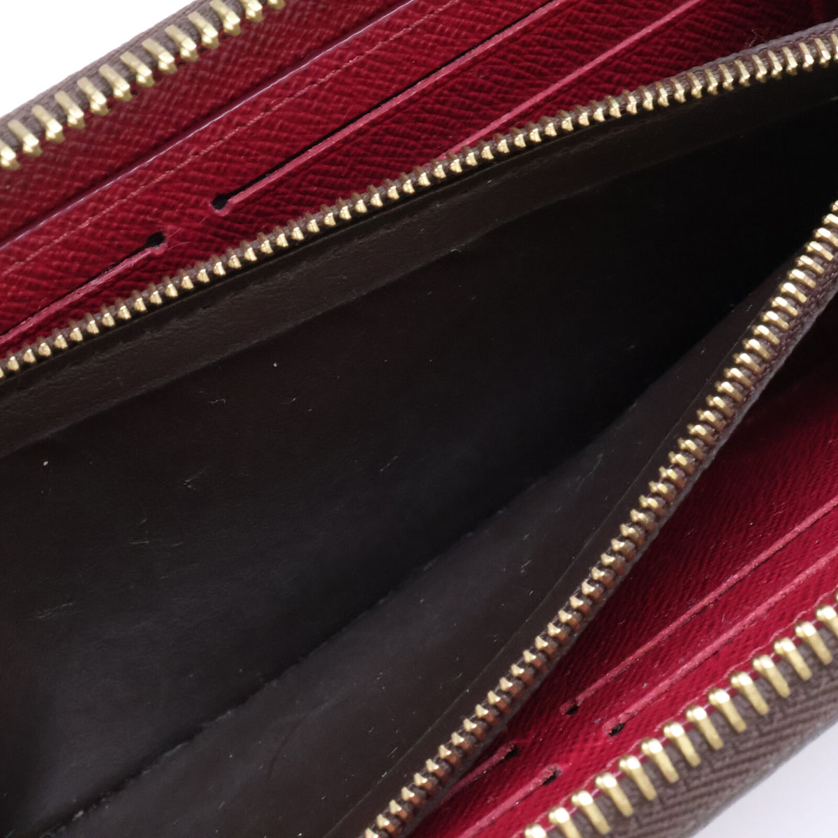 LOUIS VUITTON ルイヴィトン M60742 ポルトフォイユ・クレマンス ラウンドファスナー 長財布 長財布（小銭入れあり）