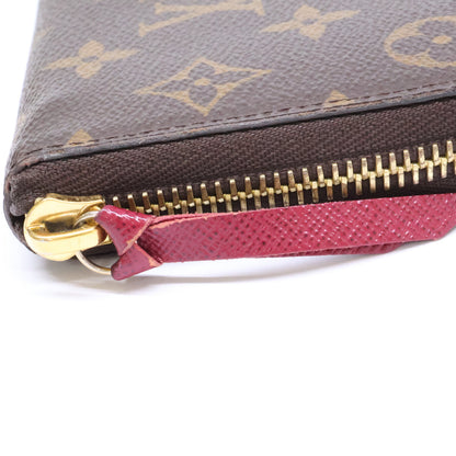 LOUIS VUITTON ルイヴィトン M60742 ポルトフォイユ・クレマンス ラウンドファスナー 長財布 長財布（小銭入れあり）